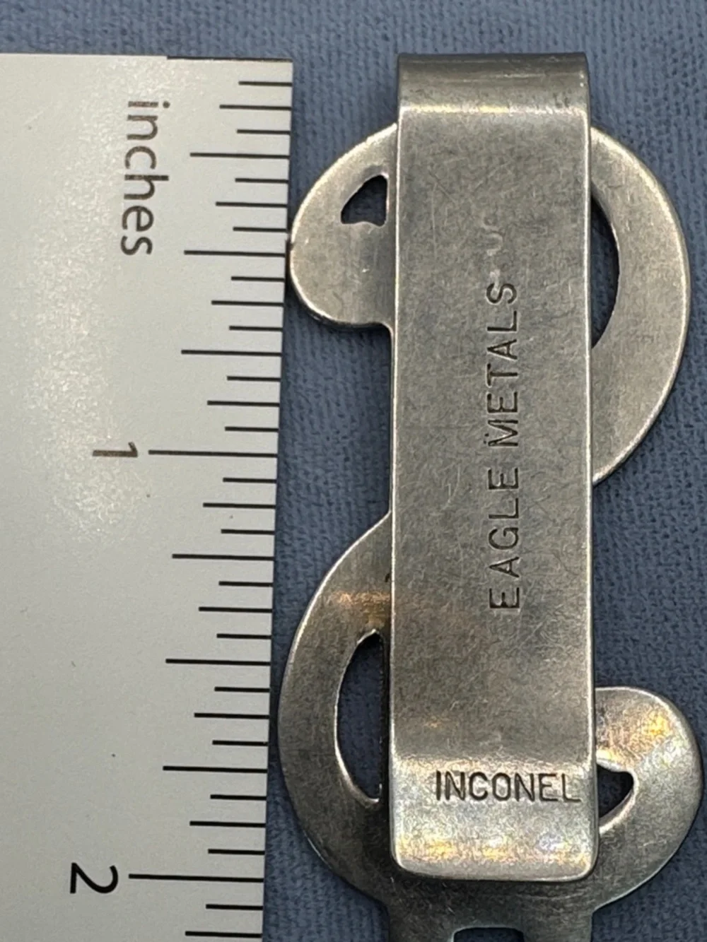 Vintage Eagle Metals Inconel Dollar Sign Money Clip